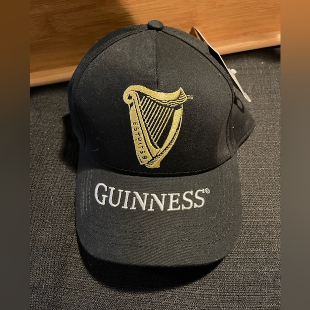 Guinness harp brand new hat